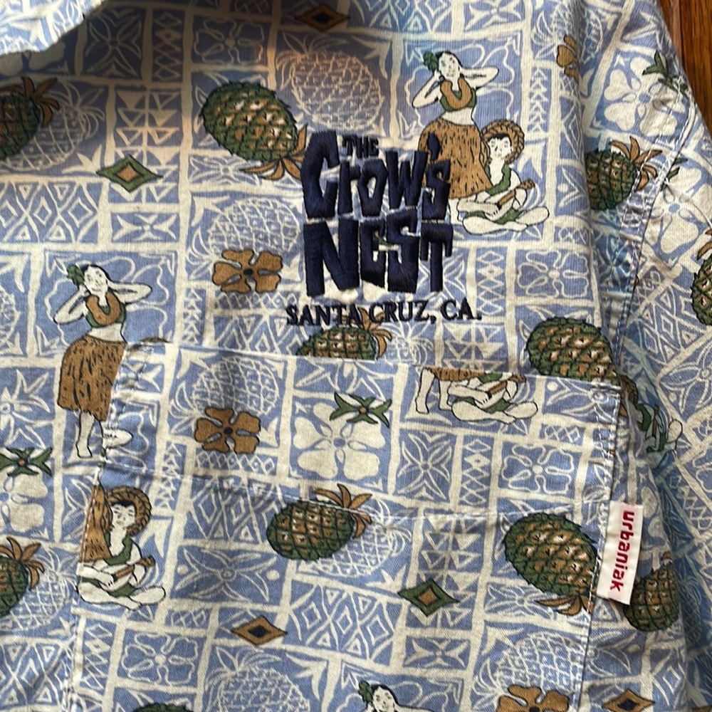 Urbaniak Santa Cruz Hawaiian restaurant shirt - Picture 3 of 5